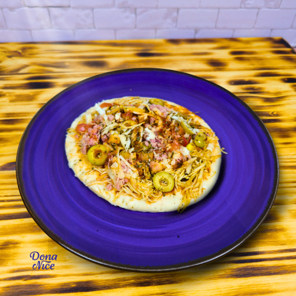 pizza brotinho de frango do zé